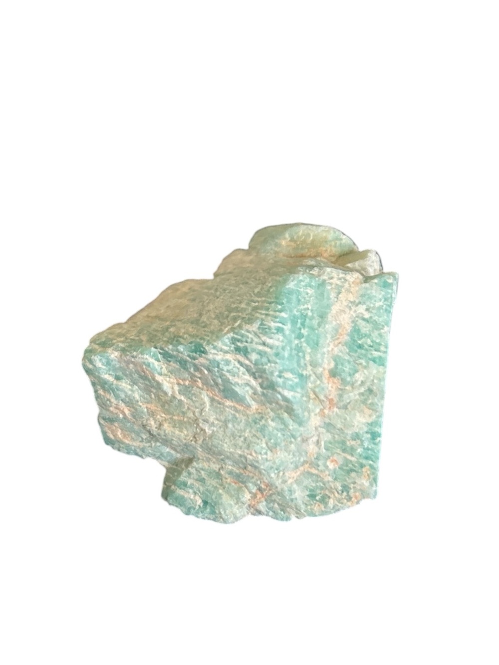 Raw Amazonite Stone 36g Natural Blue Green Crystal Rough Mineral Specimen